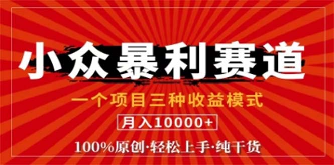 中赚网_（12756期）视频号最新爆火赛道，三种可收益模式，0粉新号条条原创条条热门 日入1000+