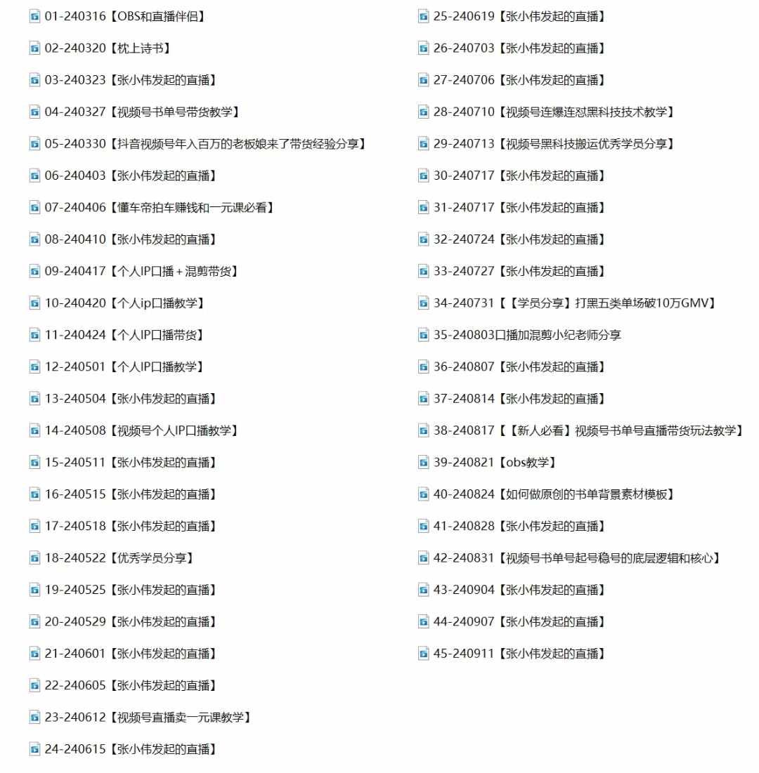 中赚网_（12612期）2024视频号最新带货实战课：无人直播/书单号卖货/个人IP口播 (附资料素材)